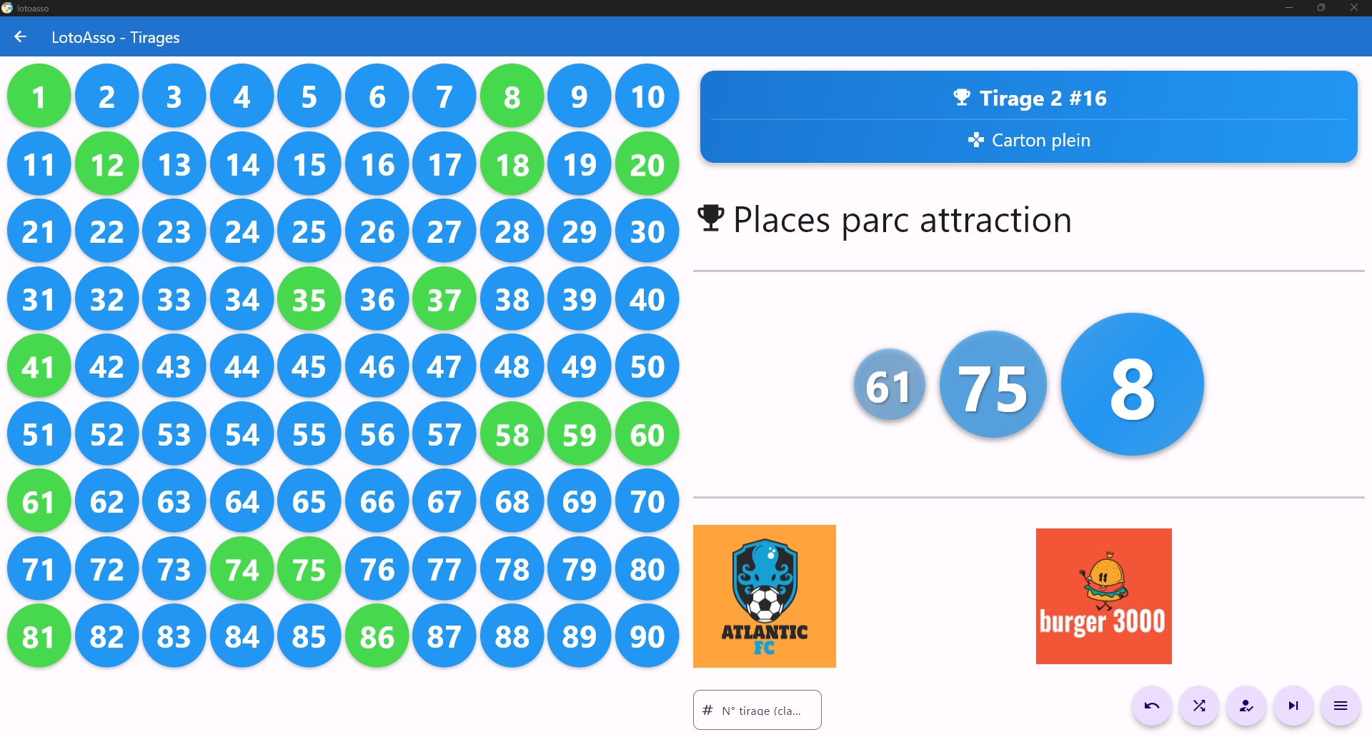 LotoAsso Classic Application